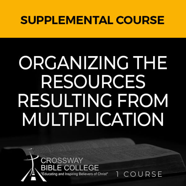 Organizing the Resources Resulting From Multiplication